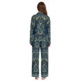 thumbnail image 3 of FORMRS Womens Pajama Set Long Sleeve Top and Pants with Pockets Soft Comfy Lounge Sleepwear, Sizes S-2XL, Shadowy Forest Pattern, 3 of 7