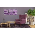 thumbnail image 2 of Purple Pictures Wall-Decor - Inspirational Canvas Wall Art For Office - Motivational Gifts For Women Ready To Hang Size 12" x 16" x 3 Pieces, 2 of 6