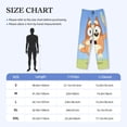 thumbnail image 4 of Lsque Bluey Print Men's Pajama Pants, Lounge Pant - Comfortable Home Wear,Elastic Waistband, Stylish Design-Large, 4 of 9