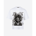 thumbnail image 4 of G West Urban Genesis Men's Oversized T-Shirt White-Cave Size- XS, 4 of 4