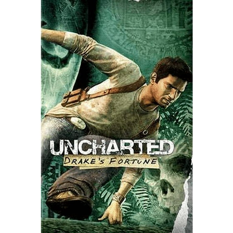Uncharted The Nathan Drake Collection RARE PS4 42cm x 59cm Promotional  Poster #1