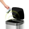EKO EcoSmart 21.1 Gallon Stainless Steel Touchless Trash Can with
