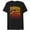 Black, variant on Men's Jurassic Park Retro 1993  Graphic Tee Cardinal 2X Large