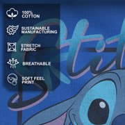 Men's Lilo & Stitch Distressed Poster Stitch Graphic Tee Royal Blue 2X Large