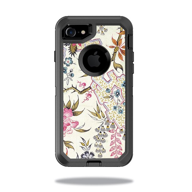 Skin Decal Wrap for OtterBox Defender iPhone 8 sticker Floral Design