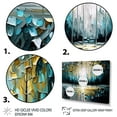 thumbnail image 3 of Designart Abstract Nature Trees Painting II Canvas Wall Art, 3 of 5