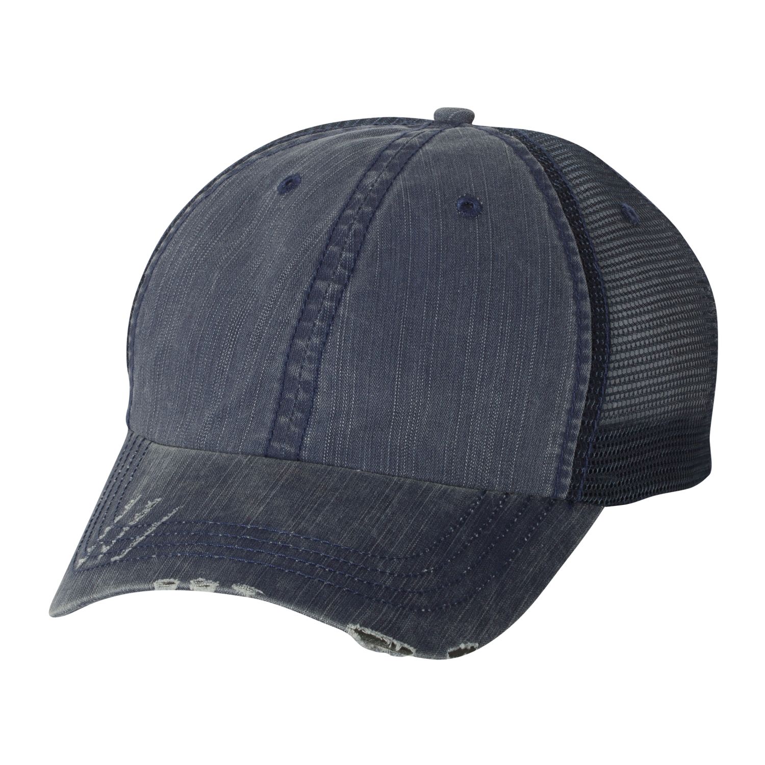 Mega Cap - Herringbone Trucker Cap - 6990 - Walmart.com