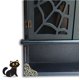 thumbnail image 4 of Estantería gótica flotante con telaraña decoración de pared gótica y clásico estantes flotantes para recámara y baño decoración de Halloween, 4 of 5