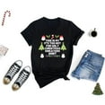 thumbnail image 2 of Funny Christmas T-Shirt Too Hot for Ugly Sweater Holiday Graphic Tee S-4XL, 2 of 6