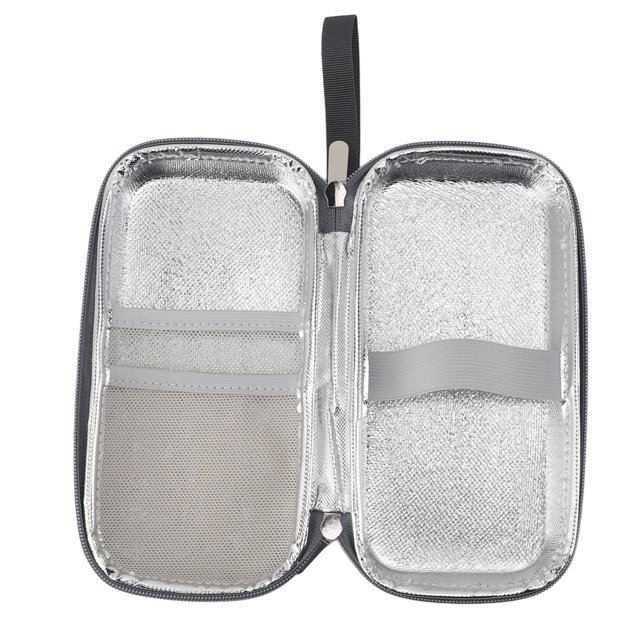 Insulin Cooler Bag, Multifunctional Diabetic Medication , Insulated And Humidified, With Zipper Closure, For Insulin And Other Medications