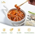 thumbnail image 4 of Korean Rice Cake Tteokbokkik Rice Cake, Chewy Tteok, Authentic Korean Street Food Snack, Perfect with Cheese and Ramen Noodles, No MSG, No Corn Syrup, Vegan and Gluten Free, Non-GMO 21.16 oz, 4 of 5