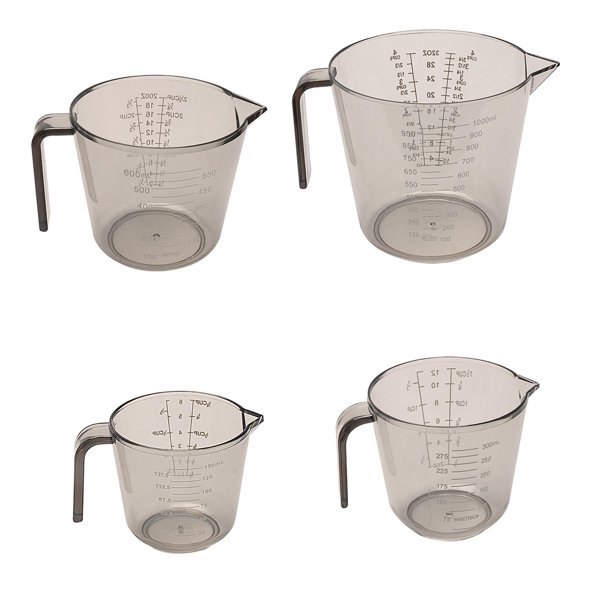 Contenedor de Tazas Medidoras BLESIY 4 Uds Jarra Medidora para Hornear