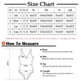thumbnail image 3 of Kmdttou Clearance Under 10$! Women's Summer Sleeveless V-neck Solid Color Straight Leg High Waisted Lace Up Jumpsuit on Clearance!, 3 of 6