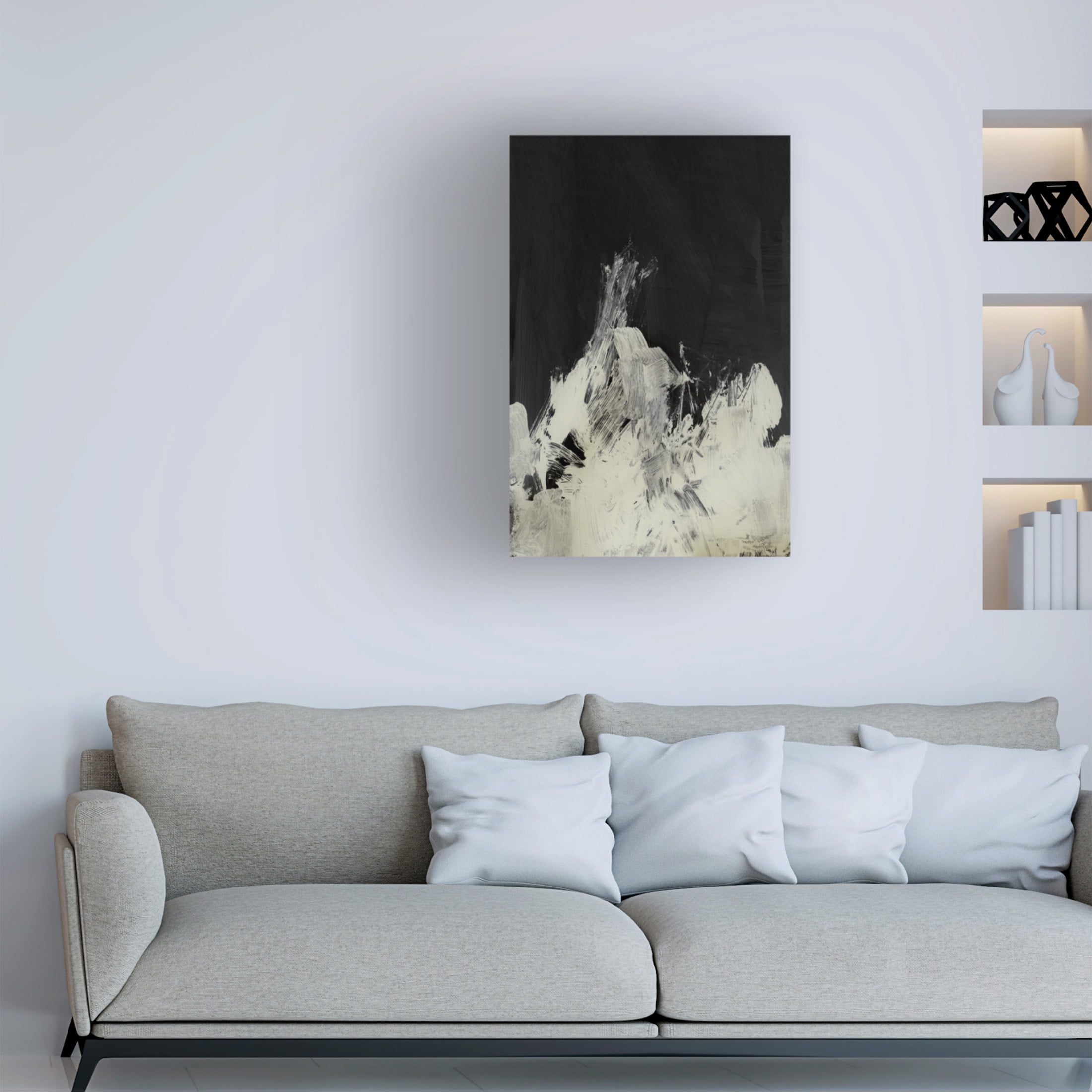 Trademark Fine Art Dan Hobday  Unsettled Canvas Wall Art