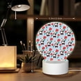 thumbnail image 6 of Naloa Panda And Rose Acrylic LED Night Light Custom LED Lights Personalized Nightlight Customized Gifts for Family Couples Friends, 6 of 9