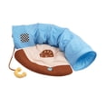 thumbnail image 3 of Cama tipo túnel 2 en 1 para gatos Salvador con alfombrilla lavable extraíble y juguete interactivo, 3 of 9