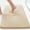 Beige, variant on Memory Foam Bath Mat, 24" x 16",Soft and Non-Slip Bathroom Rugs,Water Absorbent and Machine Washable Bath Rug for Bathroom,Shower,and Tub,Beige