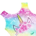 thumbnail image 4 of WIBACKER 3-12Y Sleeveless Gymnastics Ballet Leotard with Skirt for Girls Sequin Unicorn Dance Dresses Yoga Sports, 4 of 11