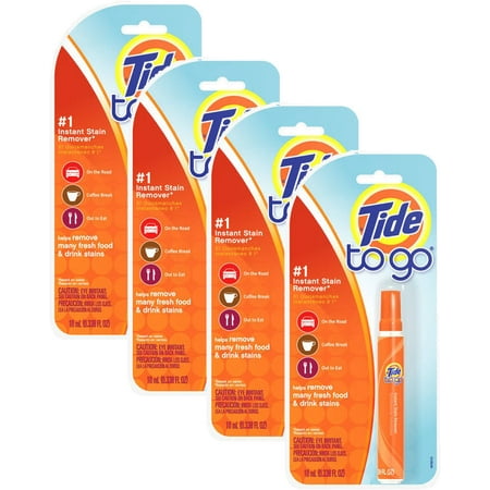 4 Pack Tide To Go Instant Stain Remover 1 Count 4 Pack Tide To Go Instant Stain Remover 1 Count