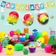 thumbnail image 2 of Paquete de 20 huevos de Pascua precargados con juguetes de animales blandos, 2 of 7