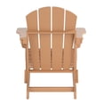 thumbnail image 4 of Paradise Outdoor Folding Poly Adirondack Chair, 4 of 5