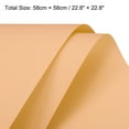 thumbnail image 2 of Uxcell Pearlescent Film Flower Wrapping Paper 22.8x22.8 Inch Waterproof Oatmeal Pack of 20, 2 of 7
