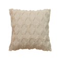 thumbnail image 1 of CNKOO Throw Pillow Cover Geometric Tear Resistant Plush Solid Color Simple Style Cushion Case for Bedroom, 1 of 12
