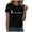 Black, variant on Heevina Short Sleeve Shirts for Women Cat Mom Cats Heart Crewneck Tshirts Casual Summer Fall Fashion Trendy Tops (Purple, M)
