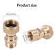 thumbnail image 5 of Swivel Joint, Kink Free Gun To Hose Fitting, Anti Twist Metric M22 14Mm Connection, 5 of 5