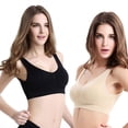 thumbnail image 5 of 3pcs Plus Size Bras for Women Seamless Sports Bra Running Yoga Gym Crop Top,Women Sports Seamless Yoga Bra Fitness Sports Tank Top Brassiere, 5 of 6