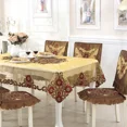 thumbnail image 3 of Table Cloth Table Cover Lace European Garden Elegant Embroidered Dining TableCloth Flower Peony Chair Cover Wedding Dust Cover, 3 of 5