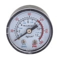 thumbnail image 1 of Compresor de aire 1/8 BSP roscado macho manómetro de dial redondo 0-12 Bar 0-180 PSI, 1 of 2