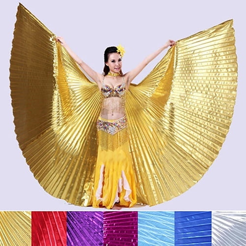 Isis Wings Egyptian Belly Dance Costume Festival Cosplay Colorful Isis Wing Prop 