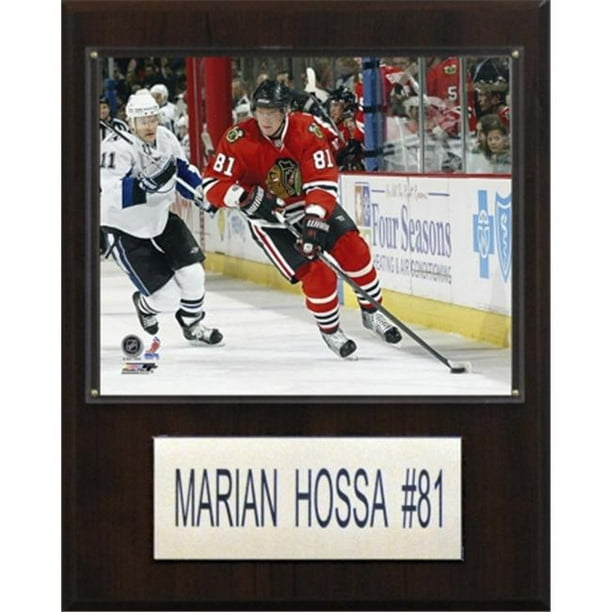 C & I Collectables 1215MHOSSA NHL Marian Hossa Chicago Plaque Joueur de Blackhawks