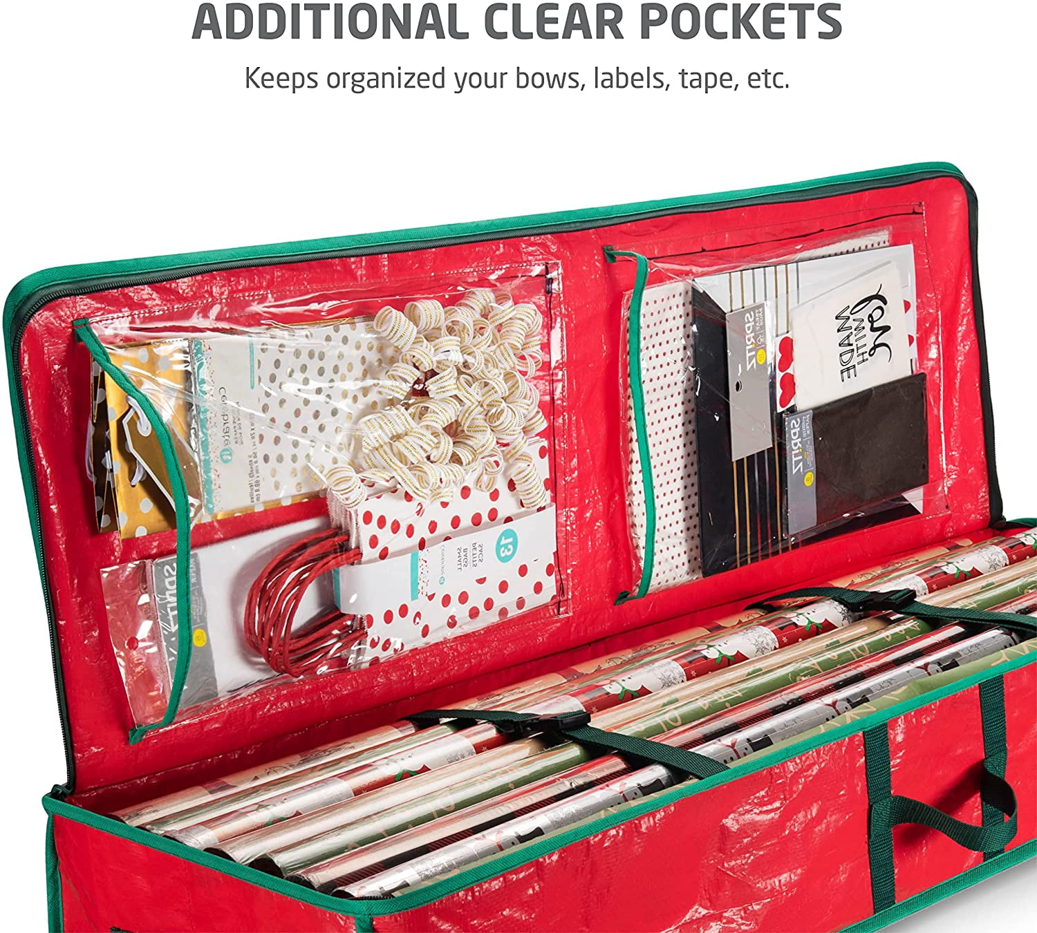 1pc Thickened Gift Wrap Storage Organizer - Easily organize