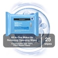 thumbnail image 1 of Neutrogena All-in-One Makeup Removing Cleansing Wipes, Eye Makeup Remover, 1 of 7