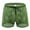 Green, variant on IYTR Men's Summer Solid Color See-Through Mesh Breathable Beach Shorts Dstring Lounge Home Shorts Green M