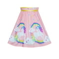 thumbnail image 5 of Girls Dress Light Pink Unicorn Rainbow Summer Sundress 9-10 Years, 5 of 6