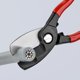 thumbnail image 3 of Cizallas para cables KNIPEX Tools, doble filo, 20 cm (9511200), 3 of 4