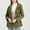 Army Green, variant on Classic Windbreakers Women's Long Sleeve Hooded Casual Windbreaker Jacket Button Zipper Closure Waist Drawstring Coats Wine XL