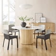 thumbnail image 3 of New Pacific Direct Stella Faux Leather Dining Side Chair (Set of 2), 3 of 11