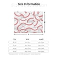 thumbnail image 5 of Yiaed Baseballs Print Blanket Throw Blanket Soft Cozy Flannel Blanket for Home Bed Sofa Couch Chair-40"x30", 5 of 6