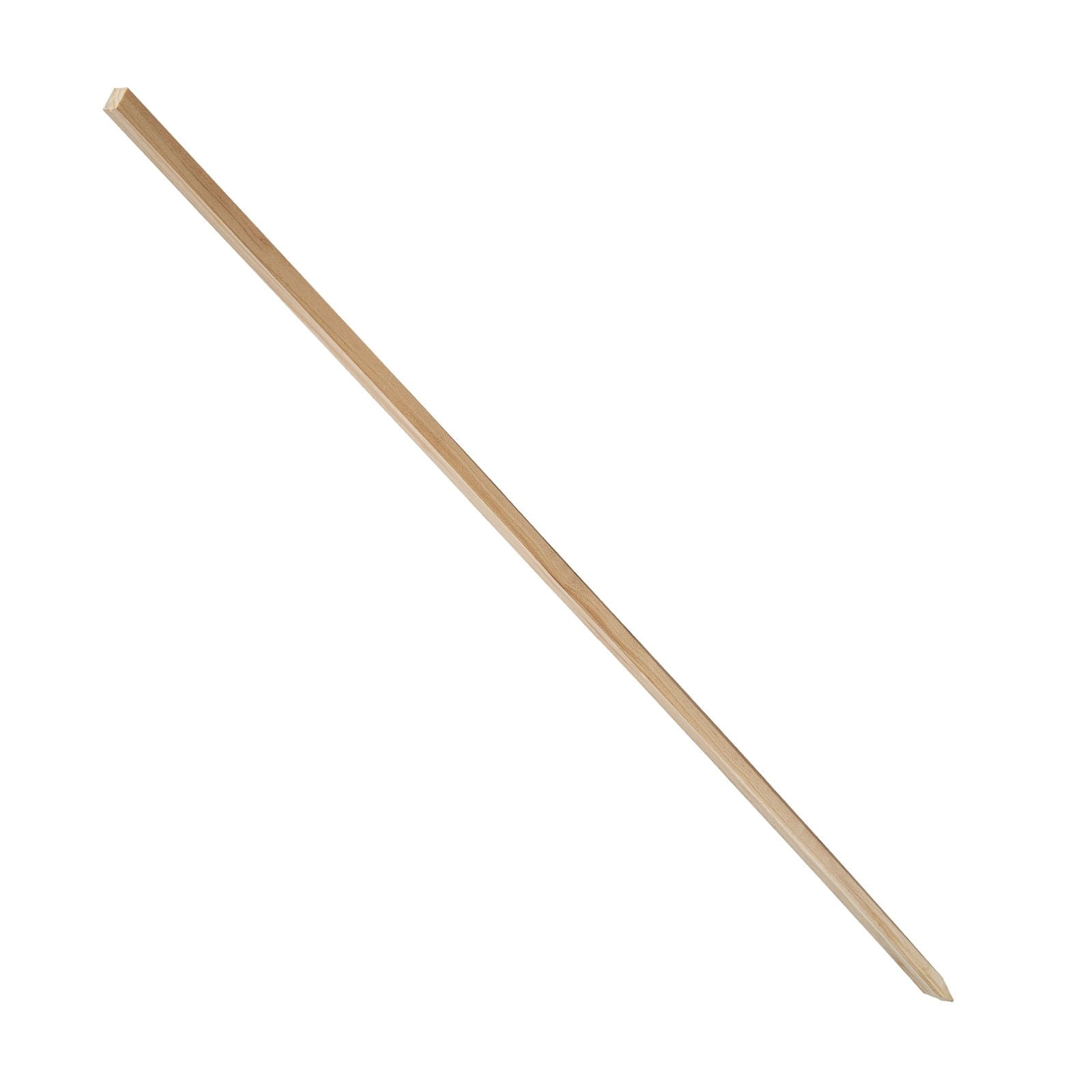 Wooden Garden Stakes 20-Pack, Natural Fir Wood, Pointed Bottom, Multiple Sizes, for Plant Support Fence Marking