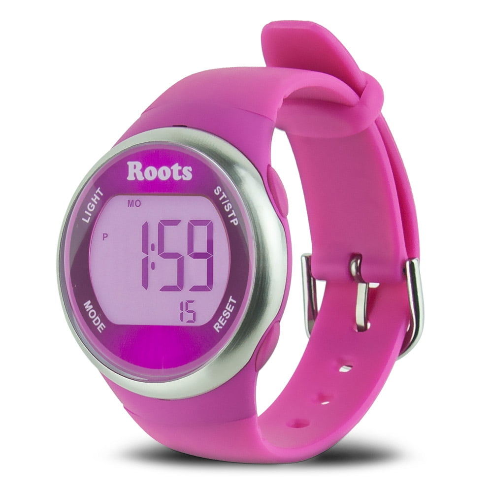 digital watch pink