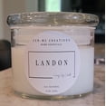 thumbnail image 5 of Zen-Me Creations Landon Luxury 16 oz. Unisex Fragrance Scented Soy Coconut Wax Blend Candle with 90 Burn Time, Wood Wick and Clean Scent, 5 of 5