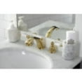thumbnail image 2 of Kingston Brass KB972PLB Widespread Bathroom Faucet, Polished Brass, 2 of 5