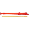 thumbnail image 2 of 8‑Hole Clarinet ABS Transparent with Cleaning Rod Portable Treble Wind InstrumentRed, 2 of 14