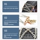 thumbnail image 4 of Cadenas Para Nieve Para Neumáticos Cadenas Para Nieve Cadena Para Nieve Antideslizante Cadenas Para Neumáticos Mejoradas Cadenas Para Nieve Para RV Camión SUV De Neumáticos ANGGREK Otros, 4 of 8