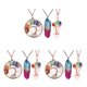 thumbnail image 3 of Minnieouse 3 Pieces Tree of Life Necklace Dress Stylish Daily Day Elegant Valentines Accessory Gifts Fashion Gemstones for Women Teen Girls Como se muestra 3piezas Minnieouse CBP220162, 3 of 6