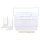 thumbnail image 3 of Set of Metal Bird Carrier Bird Travel Cage Portable Bird Cage Handle Parrot Cage Bird Carrying Cage, 3 of 6